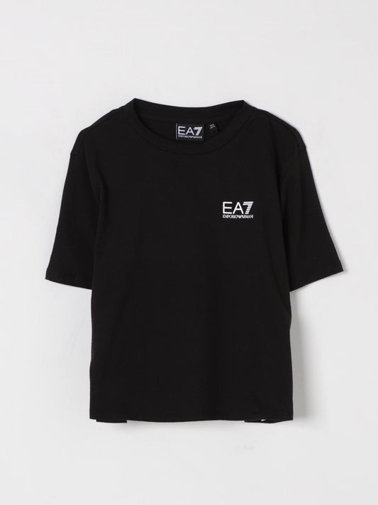 Ea7 T Shirt Kids Black