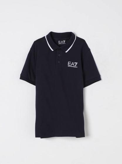 Ea7 Polo Shirt Kids Green