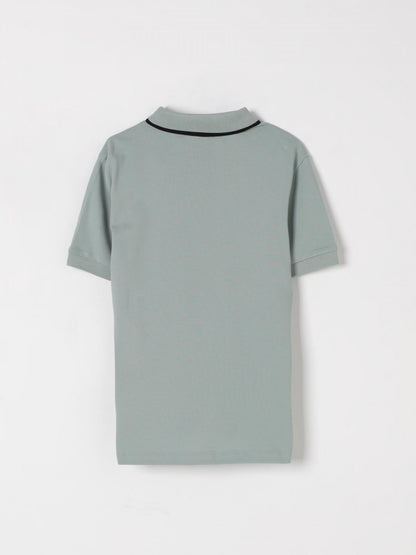 Ea7 Polo Shirt Kids Beige