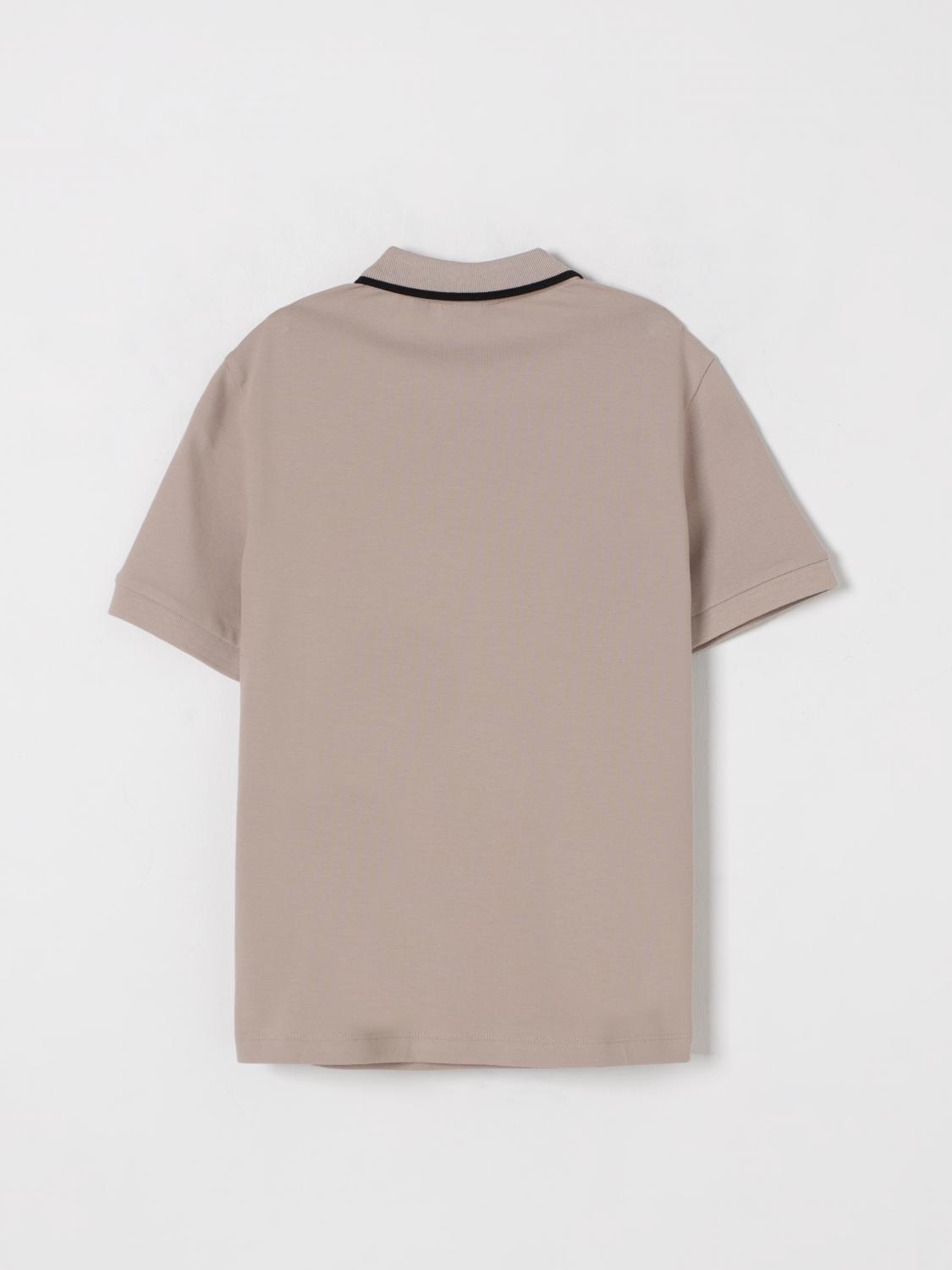 Ea7 Polo Shirt Kids Beige