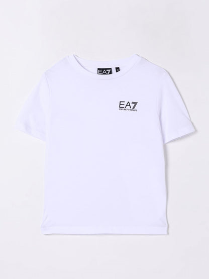Ea7 T Shirt Kids Beige