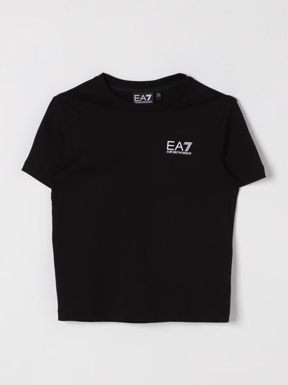 Ea7 T Shirt Kids Beige