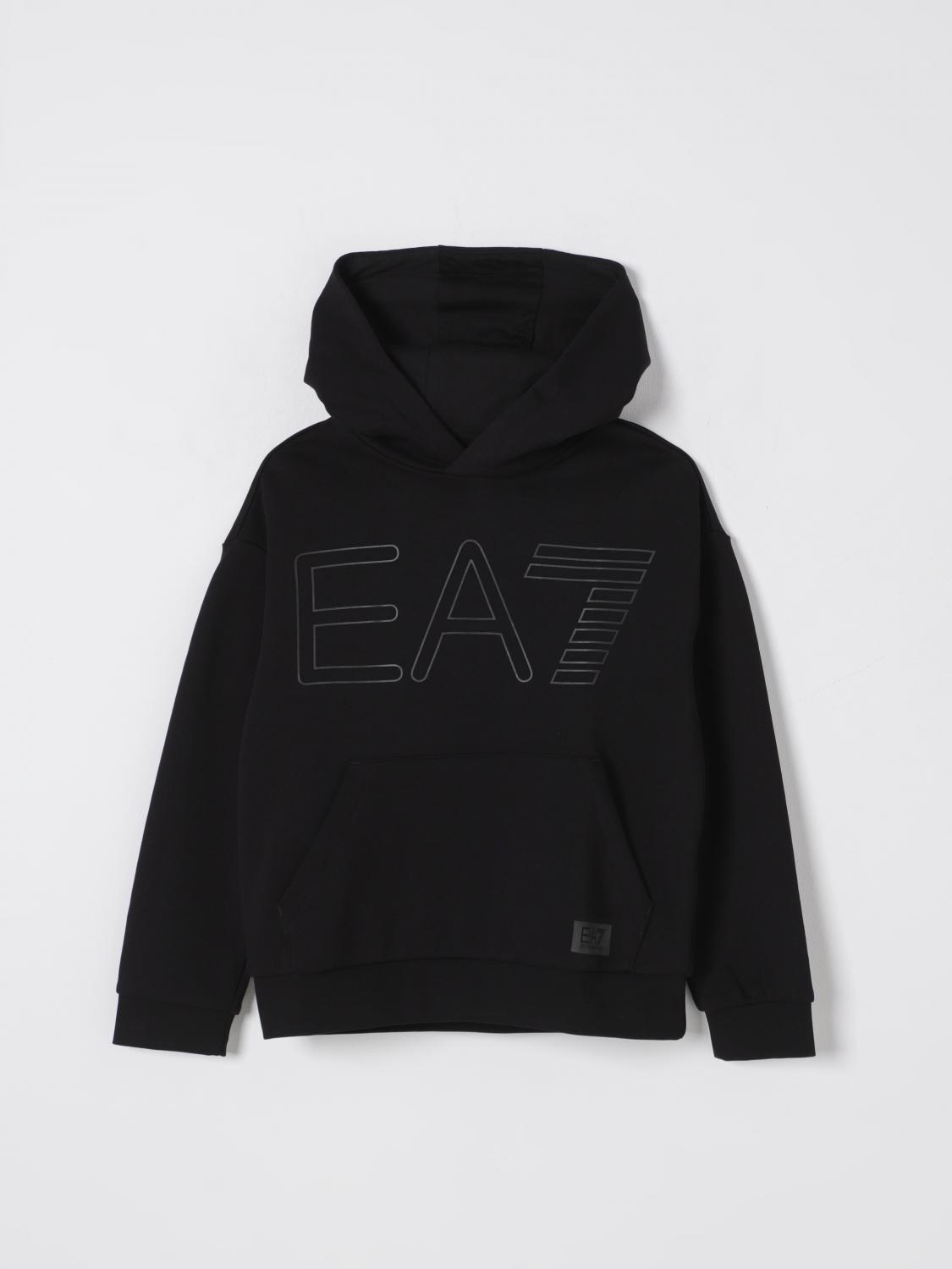 Ea7 Sweater Kids Black