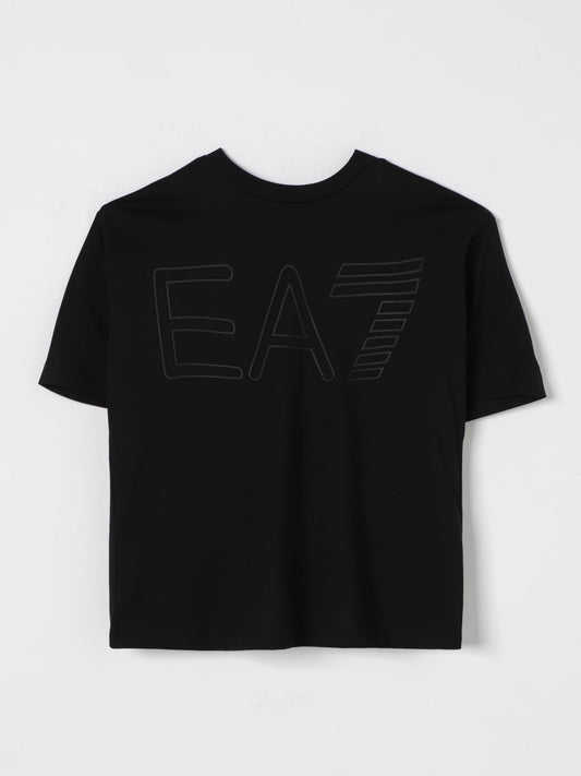 Ea7 T Shirt Kids Black