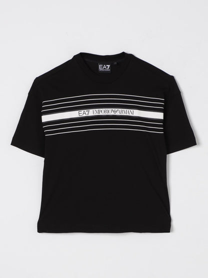 Ea7 T Shirt Kids Black