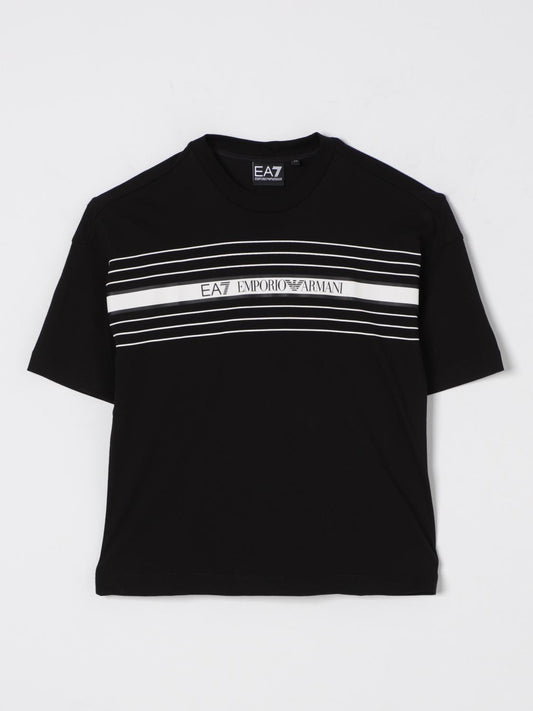 Ea7 T Shirt Kids Black