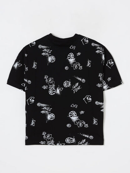 Ea7 T Shirt Kids Black