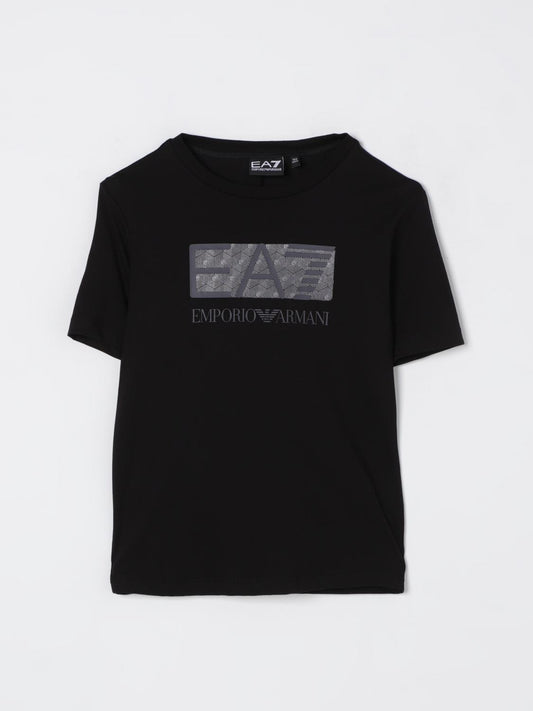 Ea7 T Shirt Kids Black