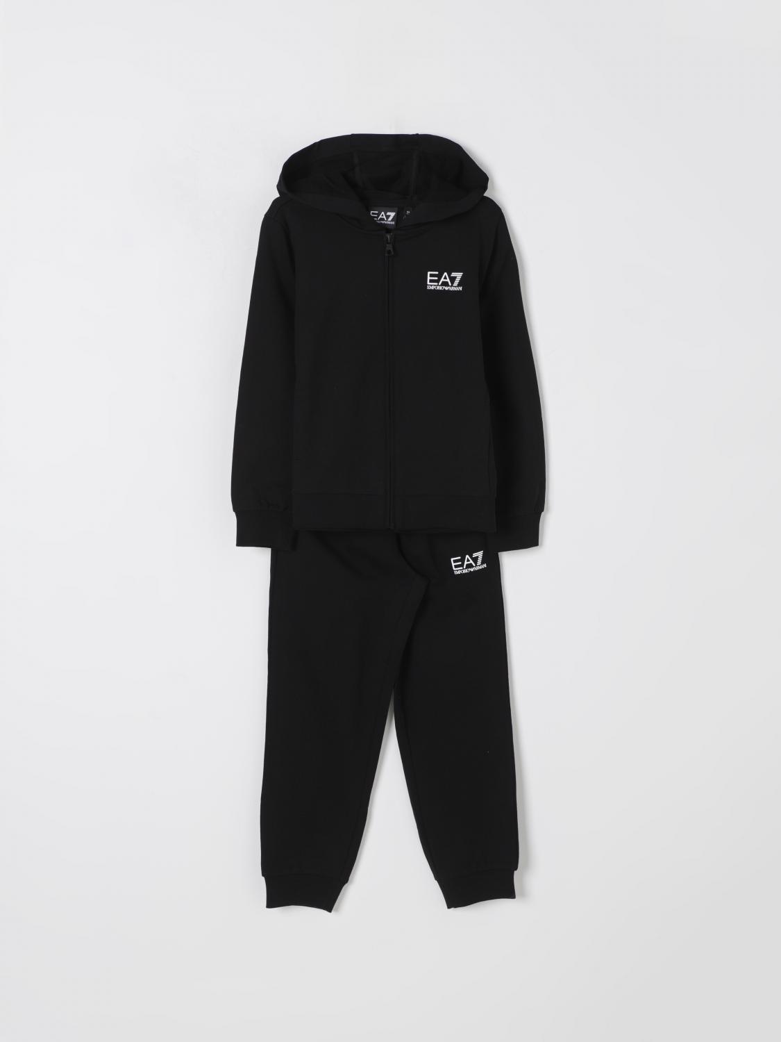 Ea7 Clothing Set Kids Black