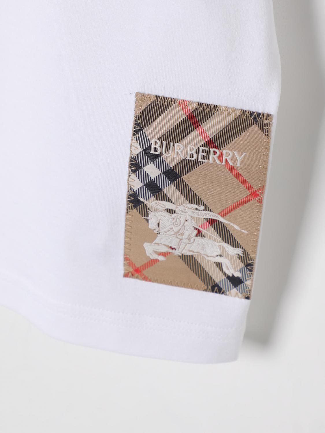Burberry T Shirt Kids White