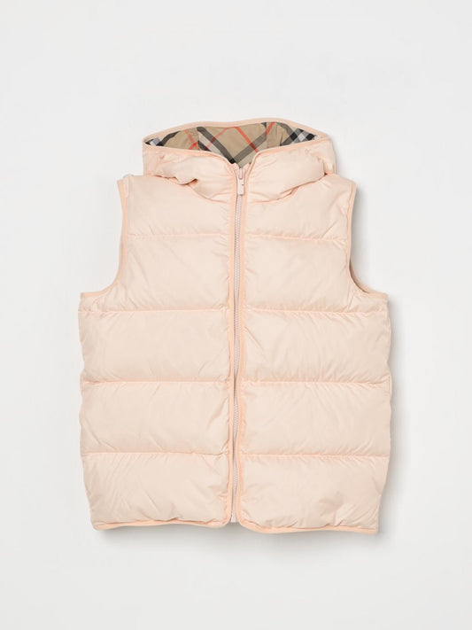 Burberry Waistcoat Kids Blush Pink