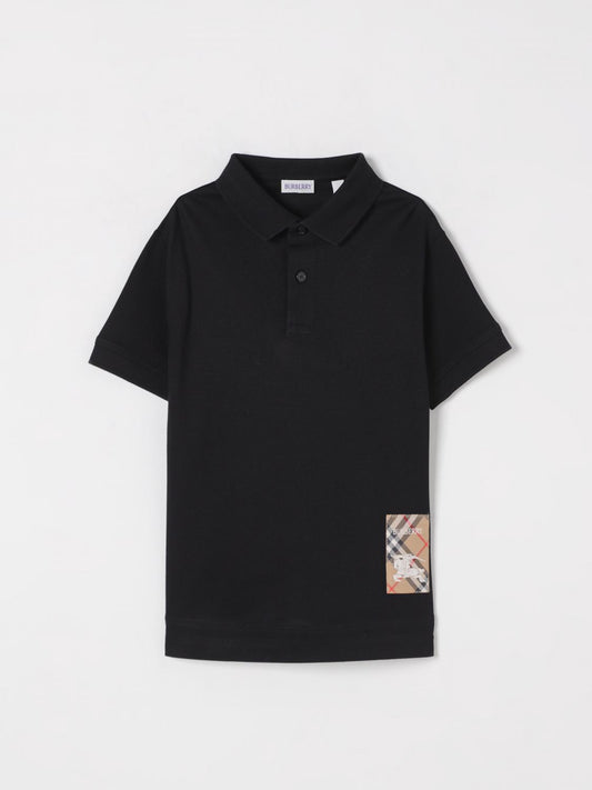 Burberry Polo Shirt Kids Black