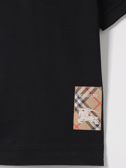 Burberry Polo Shirt Kids Black
