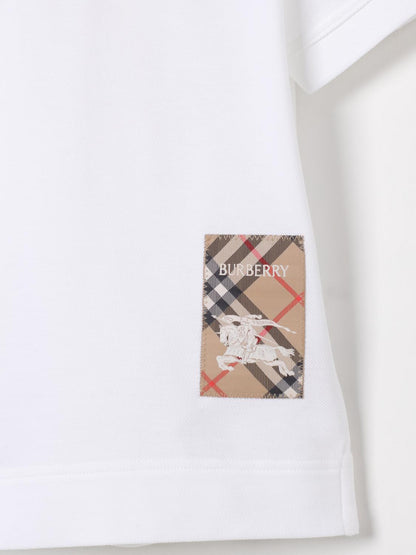 Burberry Polo Shirt Kids White