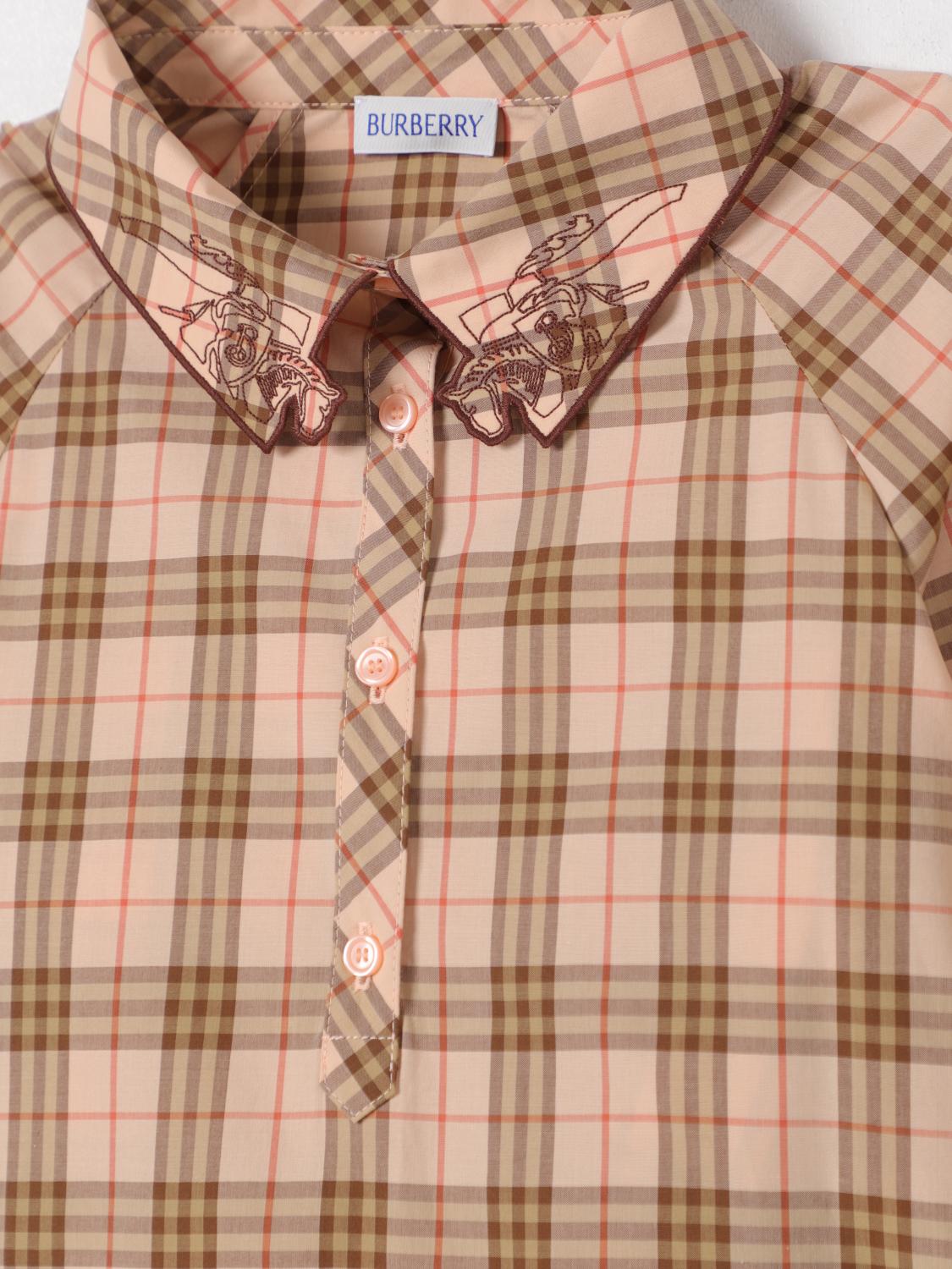 Burberry Shirt Kids Beige