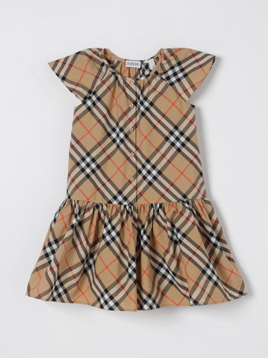 Burberry Dress Kids Beige