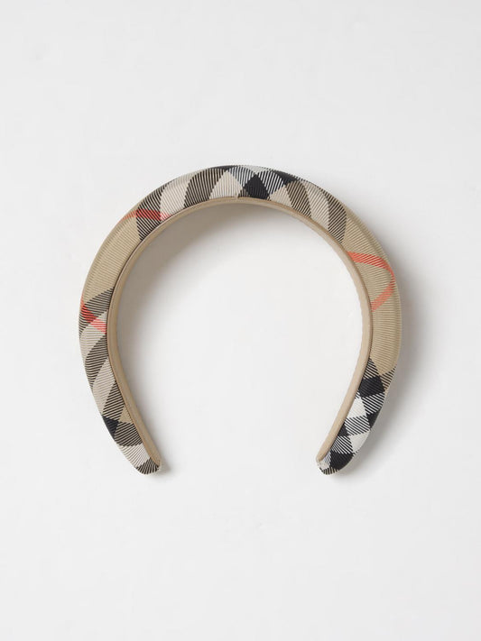 Burberry Hairband Kids Beige