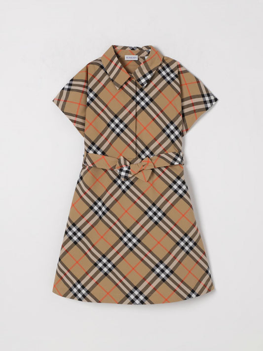 Burberry Dress Kids Beige