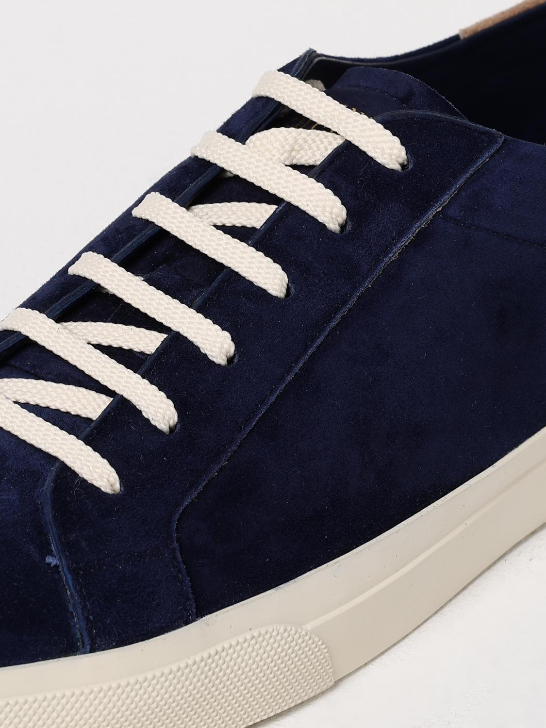 スニーカー BRUNELLO CUCINELLI Men Sneakers Blue MZUCHHP330 CQE72 Brunello Cucinelli Sneakers Men Blue – Modishus