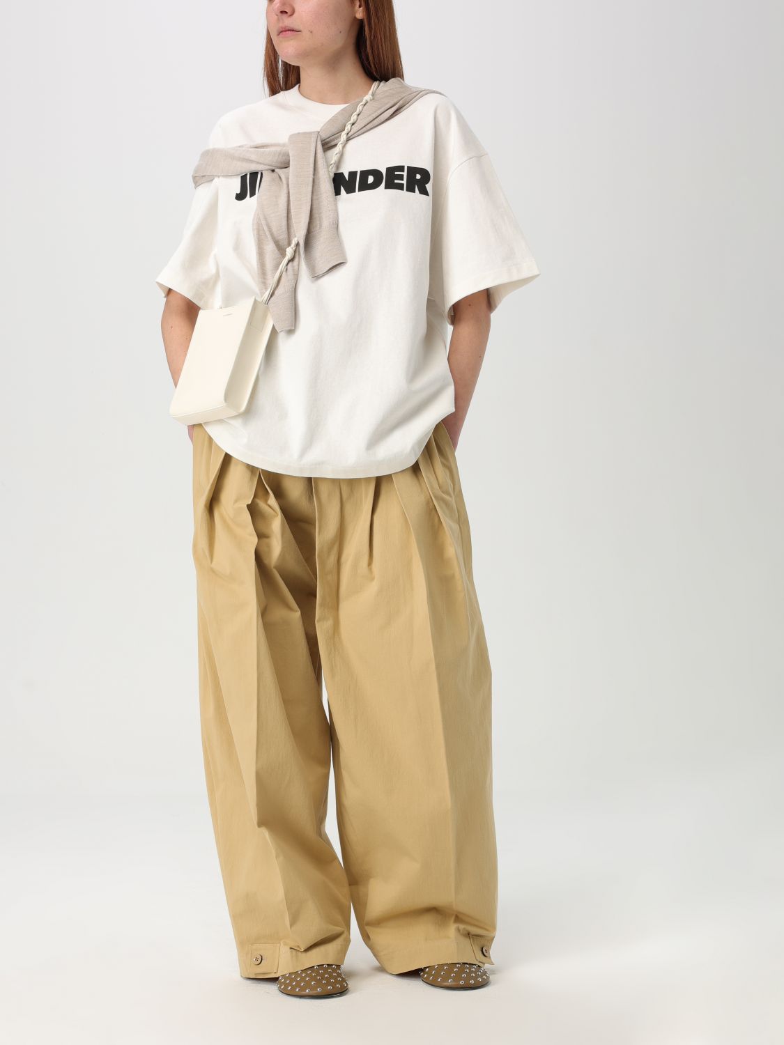 Jil Sander Mini Bag Woman Ivory