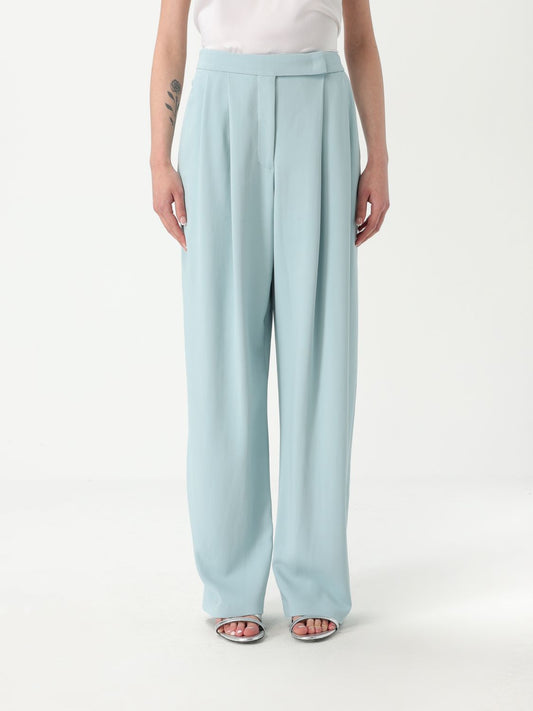 Pinko Pants Woman Gnawed Blue