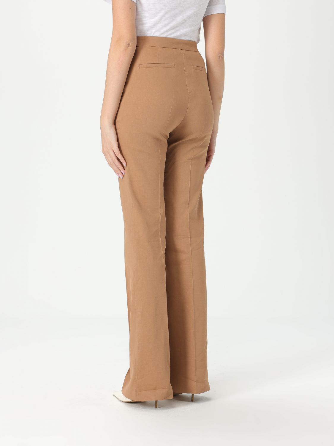 Pinko Pants Woman Brown