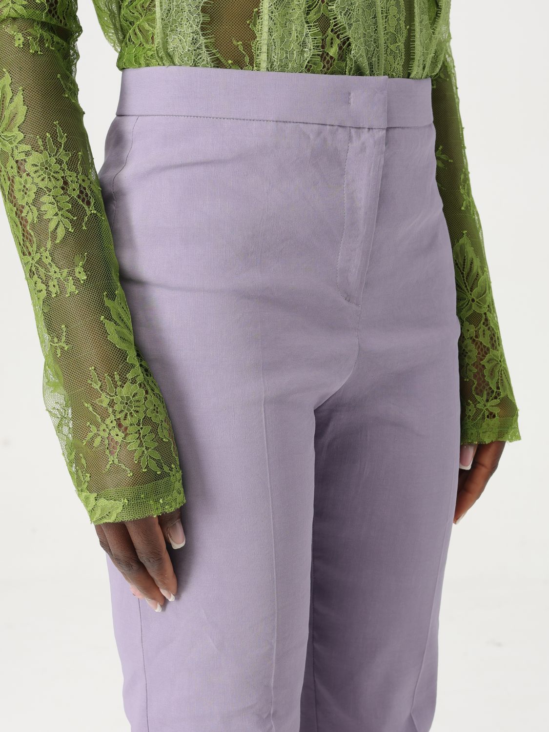 Pinko Pants Woman Brown