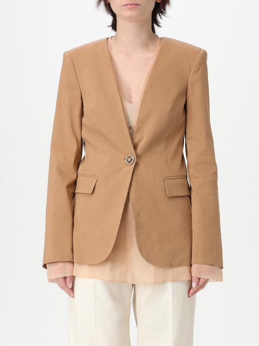 Pinko Blazer Woman Brown