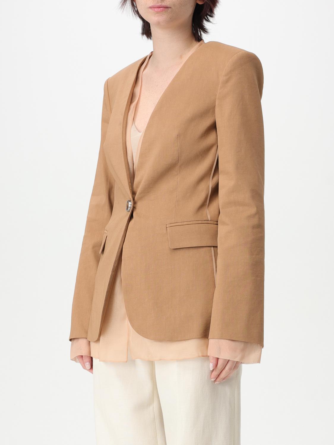 Pinko Blazer Woman Brown