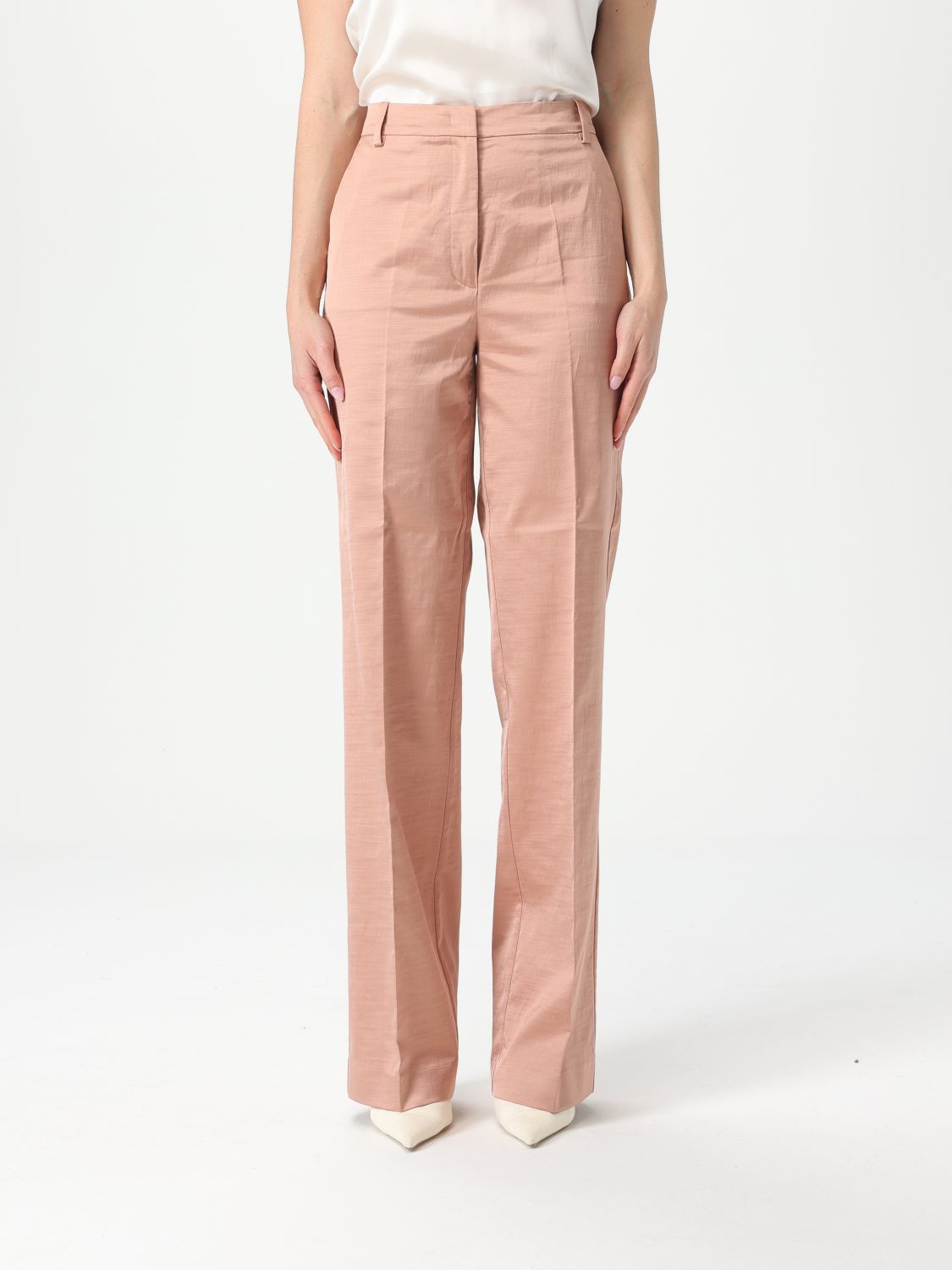 Pinko Pants Woman Burnt