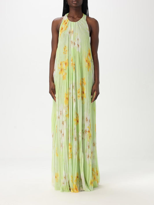 Pinko Dress Woman Green