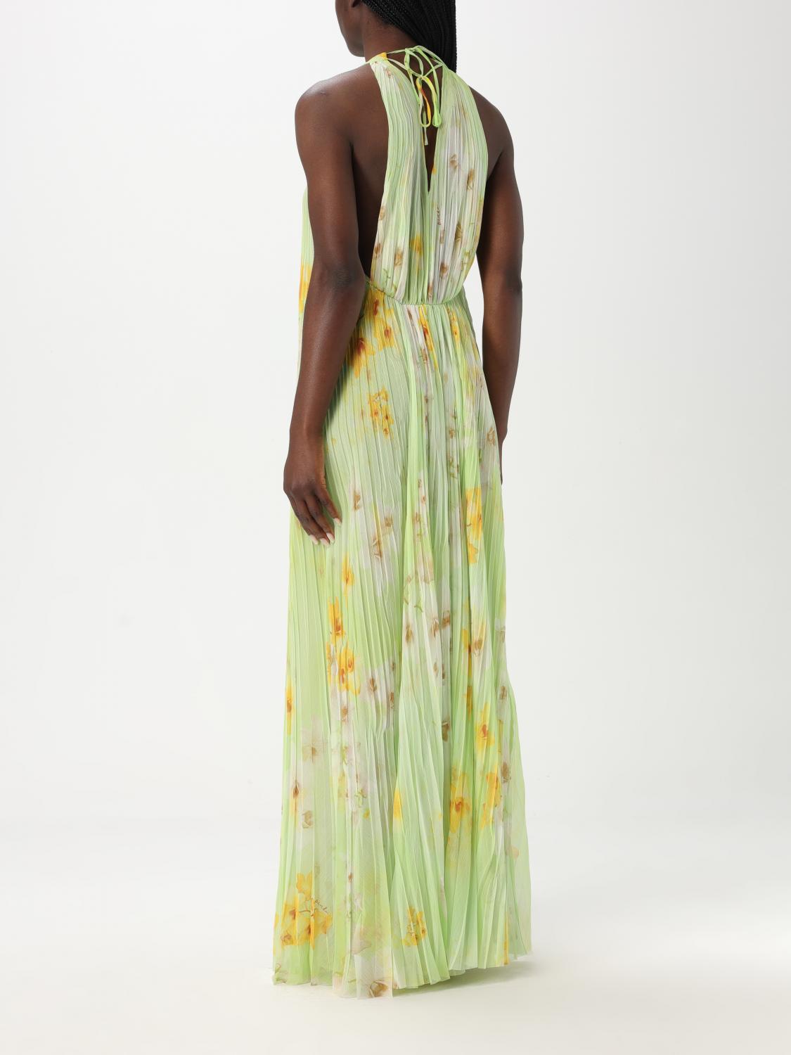 Pinko Dress Woman Green