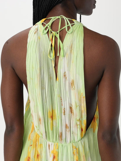 Pinko Dress Woman Green