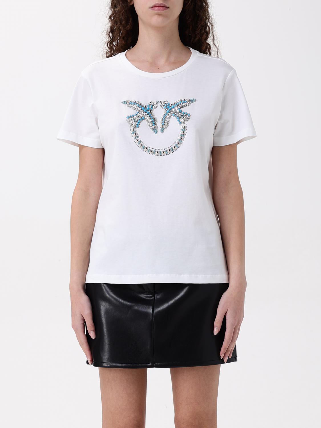 Pinko T Shirt Woman Blue