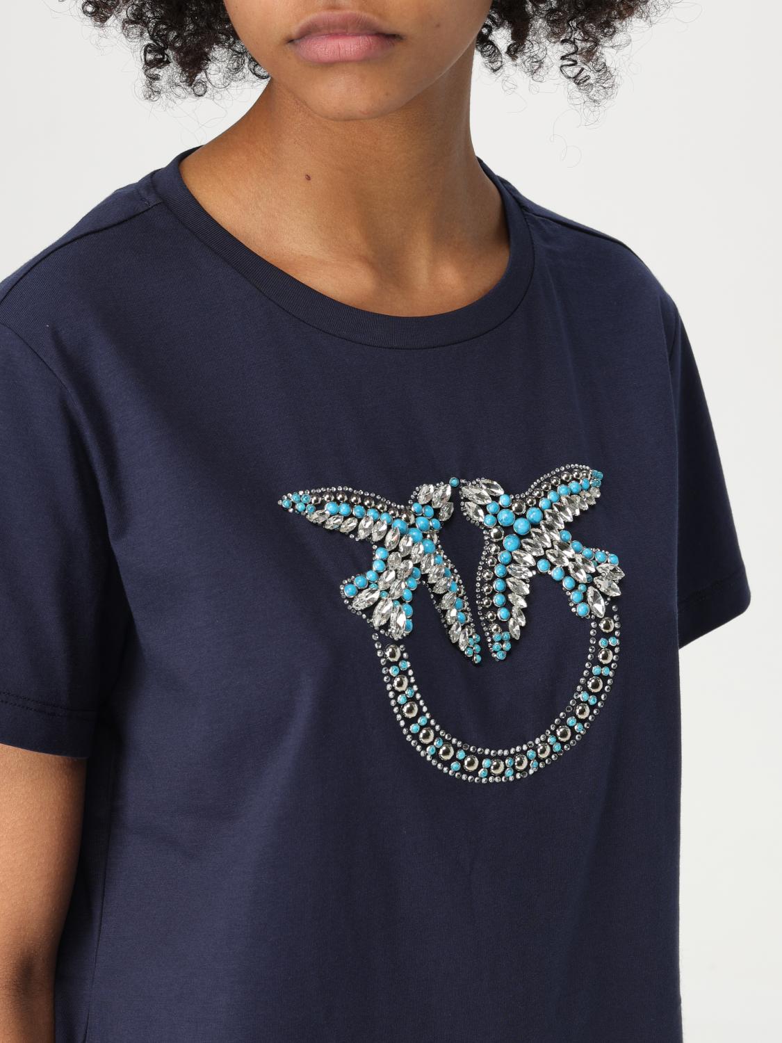 Pinko T Shirt Woman Blue