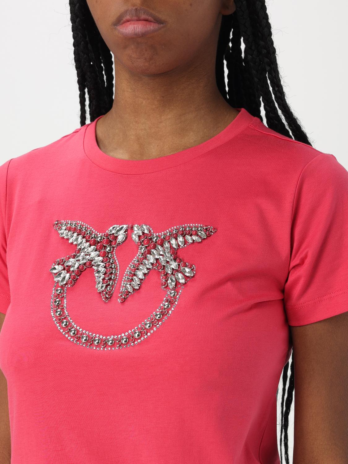 Pinko T Shirt Woman Blue