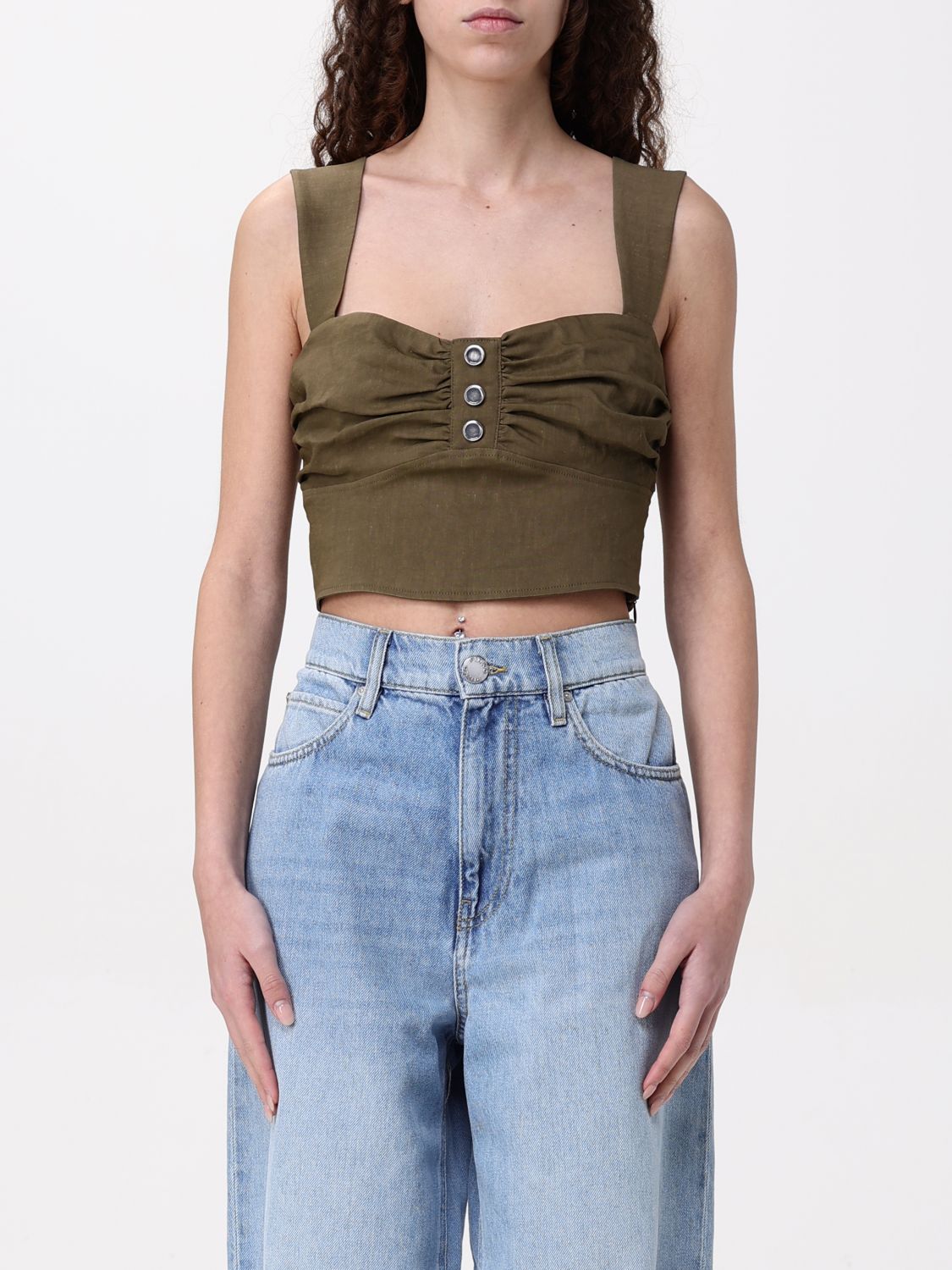 Pinko Top Woman Military