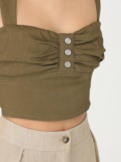 Pinko Top Woman Military