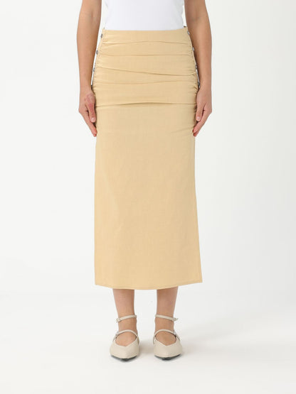 Pinko Skirt Woman Yellow