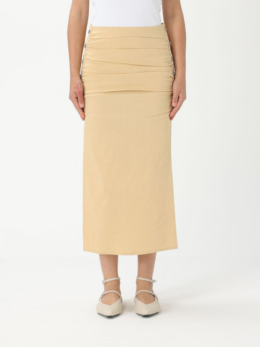 Pinko Skirt Woman Yellow