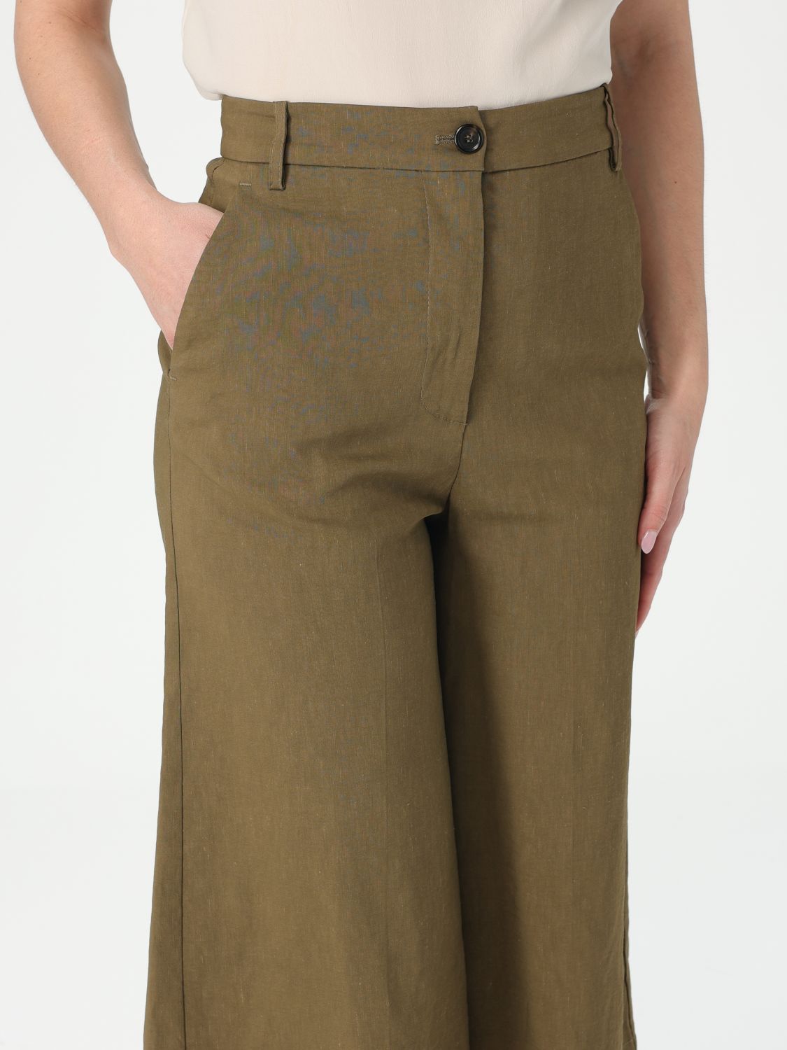 Pinko Short Woman Military