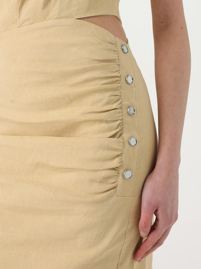 Pinko Dress Woman Military