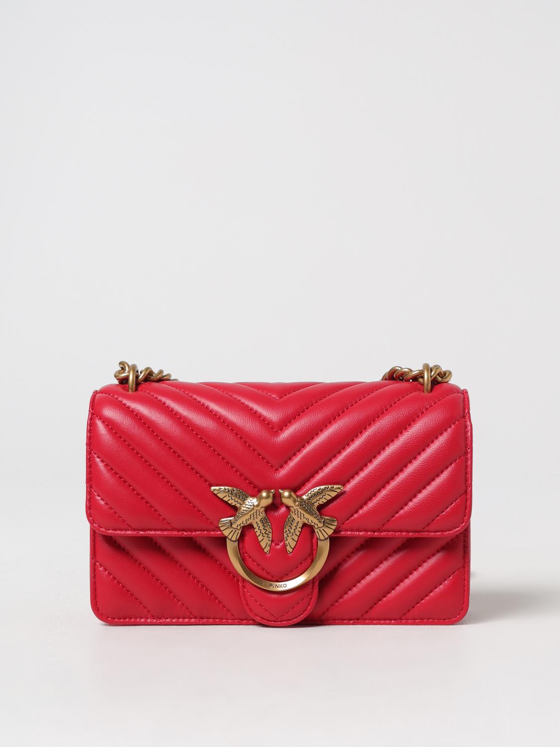 Pinko Mini Bag Woman Beige