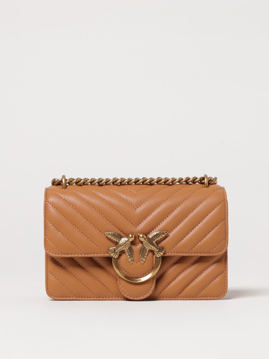 Pinko Mini Bag Woman Beige