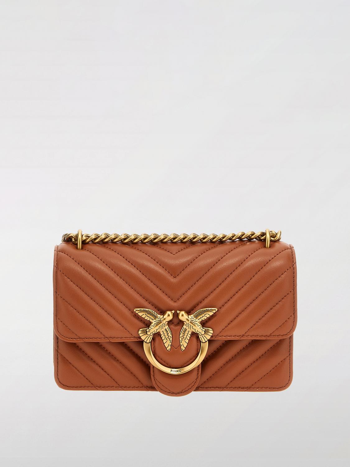 Pinko Mini Bag Woman Beige