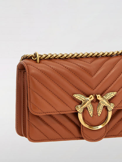 Pinko Mini Bag Woman Beige