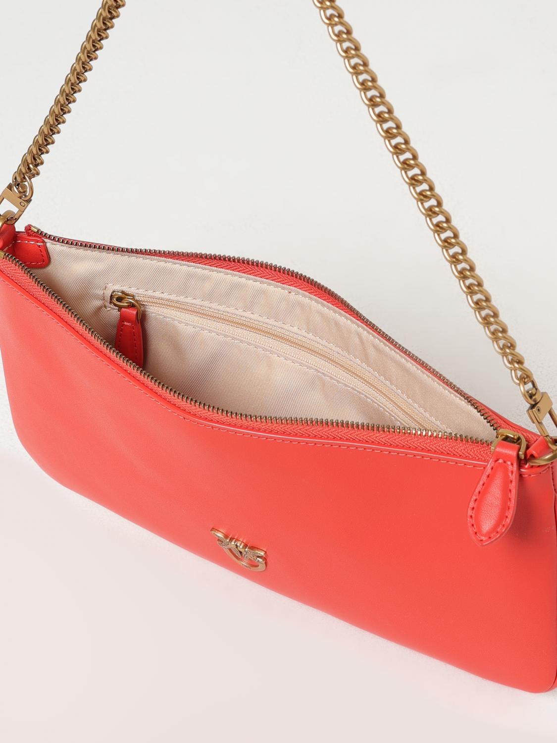 Pinko Shoulder Bag Woman Beige