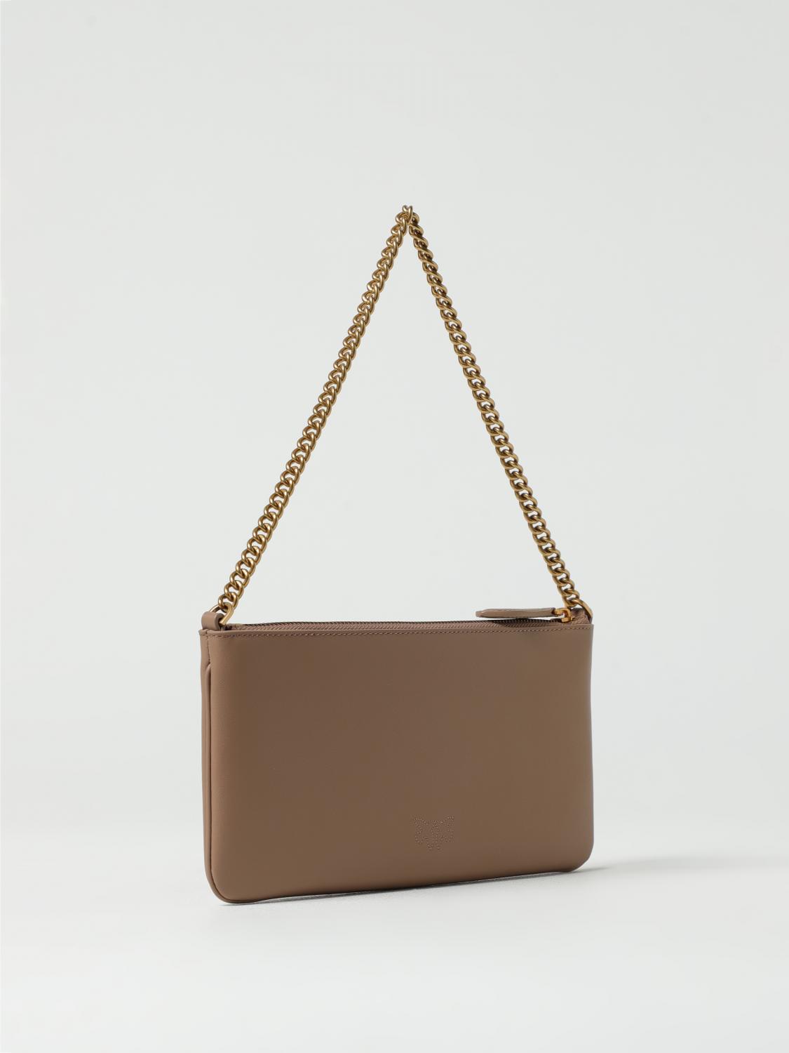 Pinko Shoulder Bag Woman Beige