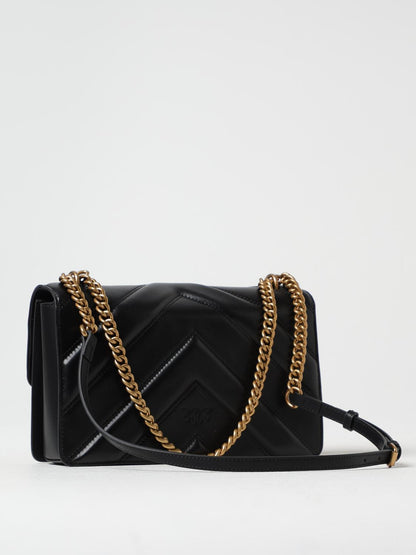 Pinko Crossbody Bags Woman Beige