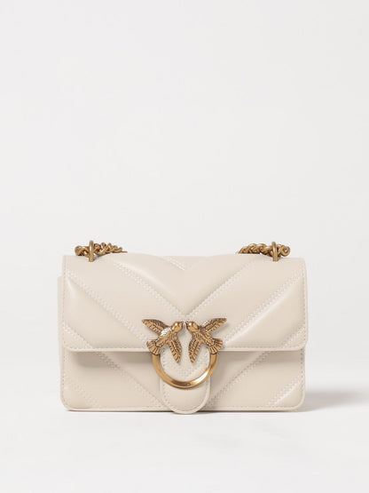 Pinko Mini Bag Woman Beige